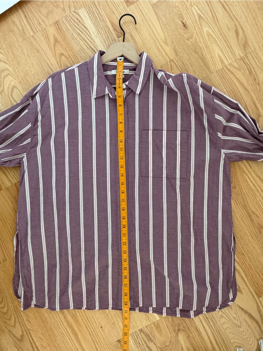 Madewell Oversized Poplin Shirt, L - Picture 7 of 10